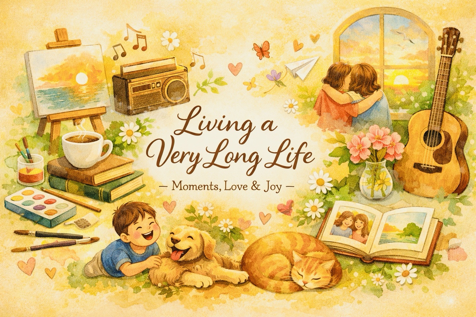 Living a Very Long Life: Moments, Love, and Joy That Make Time Truly Full