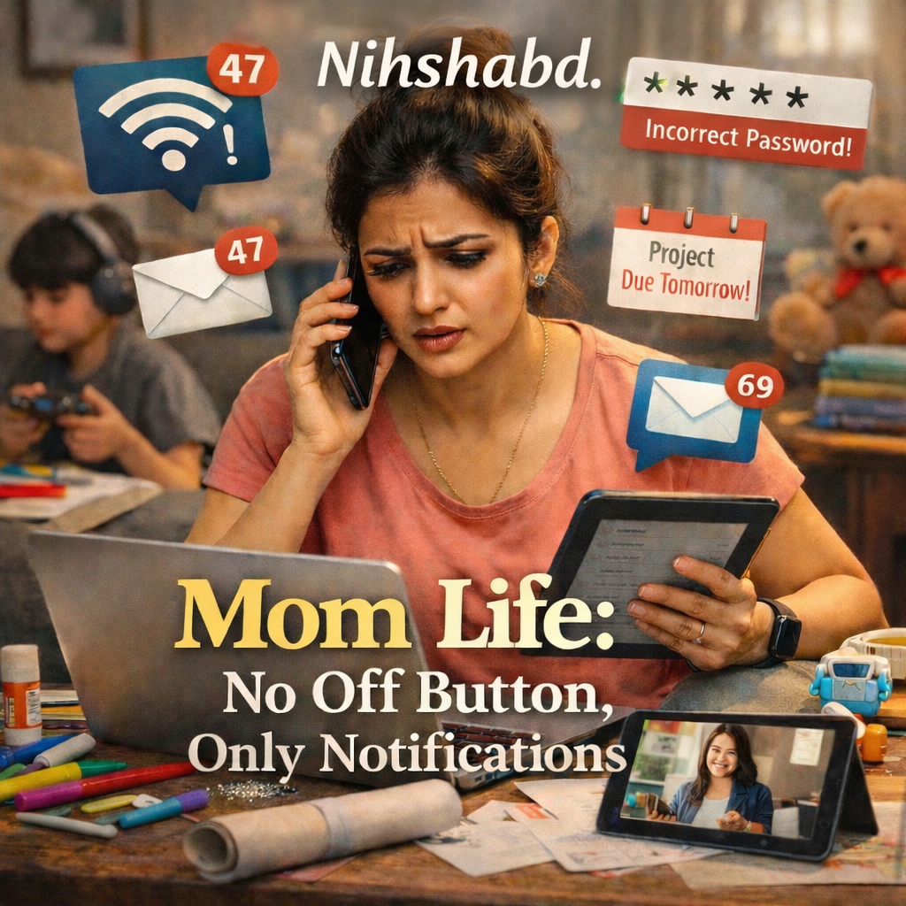 Mom Life: No Off Button, Only Notifications