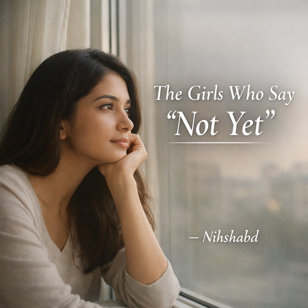 The Girls Who Say “Not Yet”