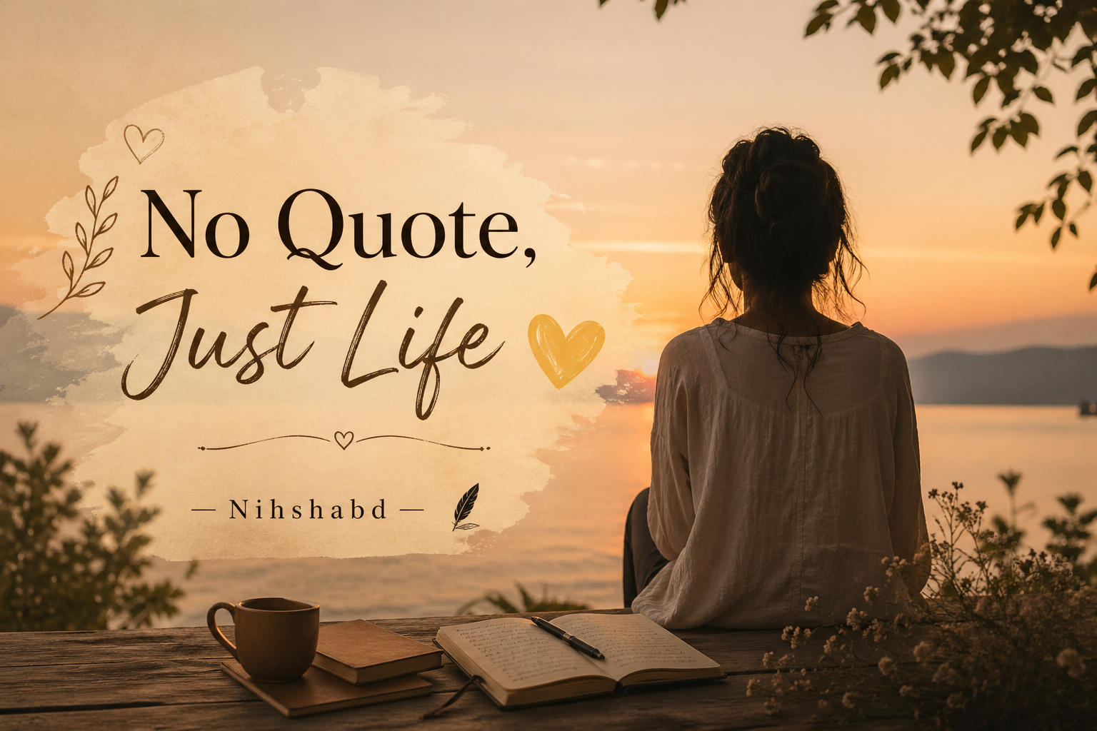 No Quote, Just Life 💛