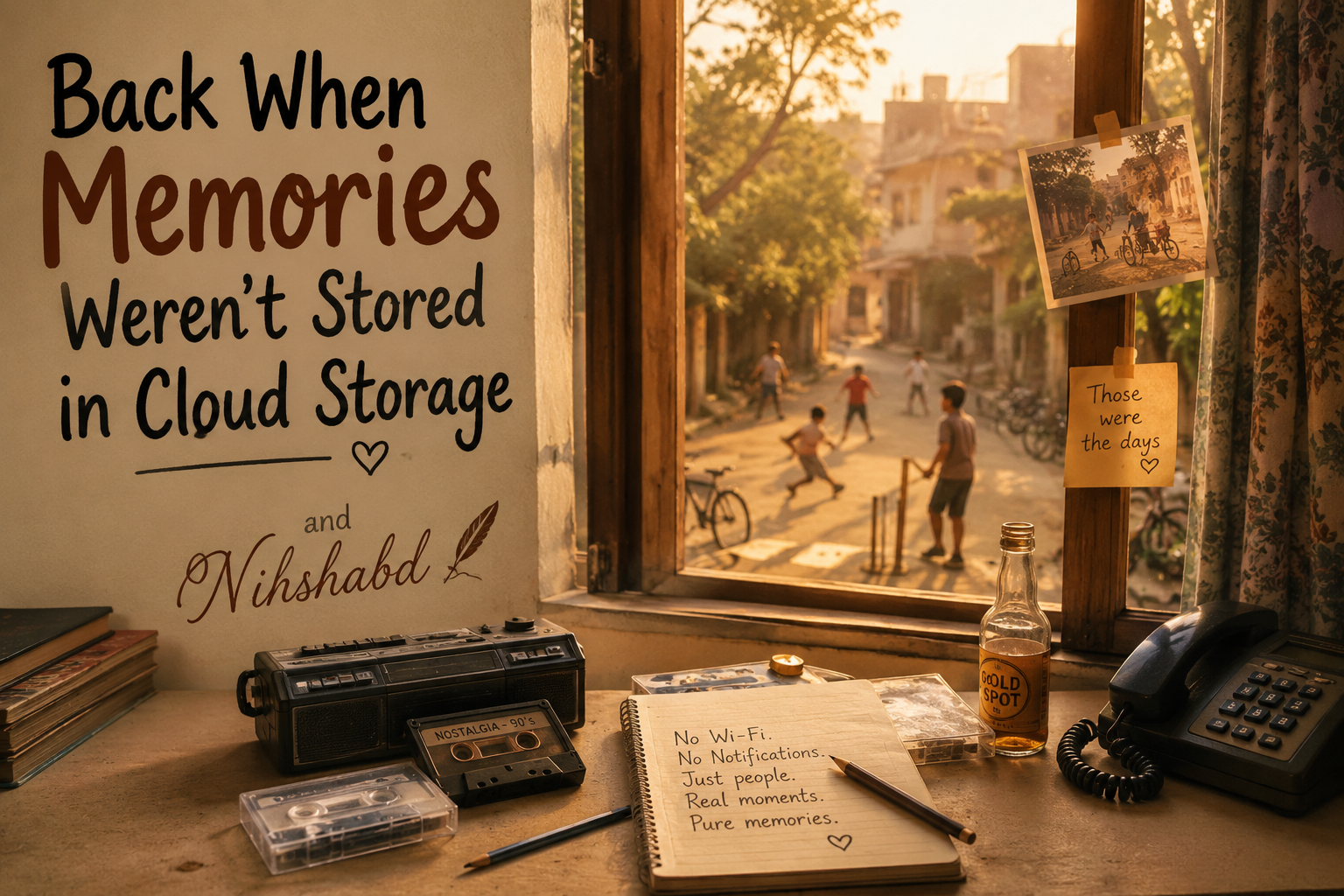 Back When Memories Weren’t Stored in Cloud Storage