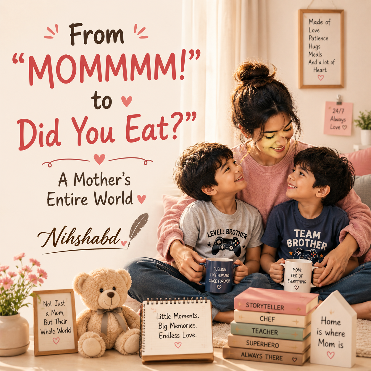 From “MOMMMM!” to “Did You Eat?” — A Mother’s Entire World ❤️