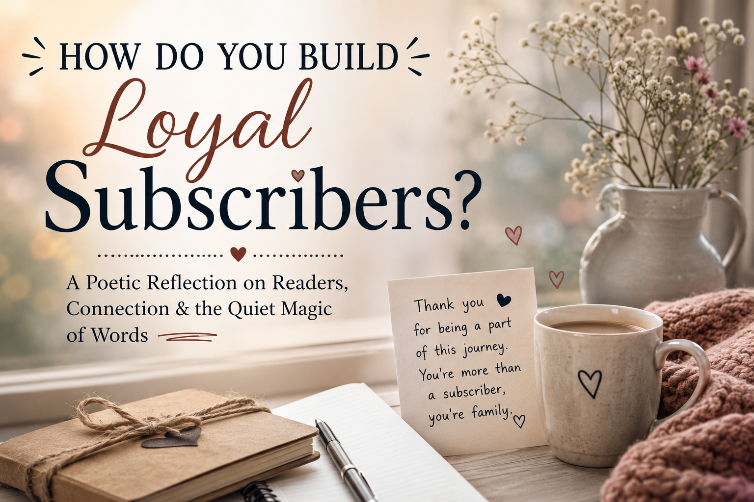 How Do You Build Loyal Subscribers?