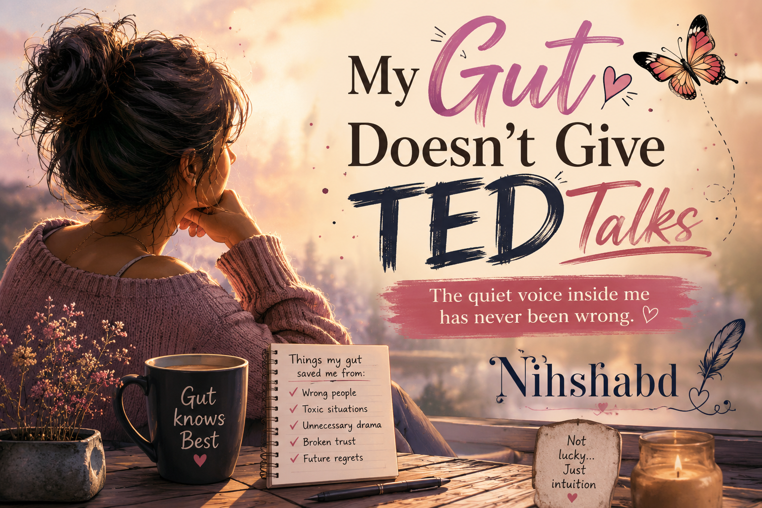 My Gut Doesn’t Give TED Talks| A Poem About Trusting Your Gut