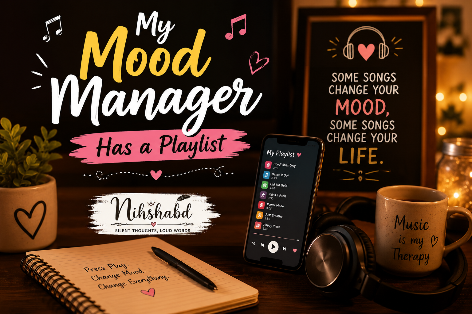 🎵 My Mood Manager Has a Playlist