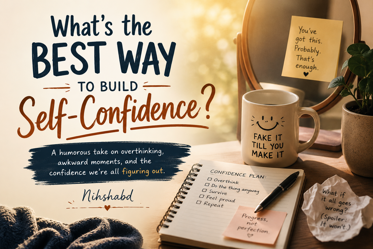 How to Build Self-Confidence When You Overthink Everything