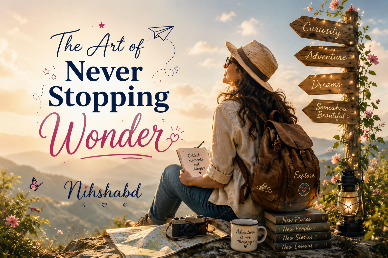 The Art of Never Stopping Wonder