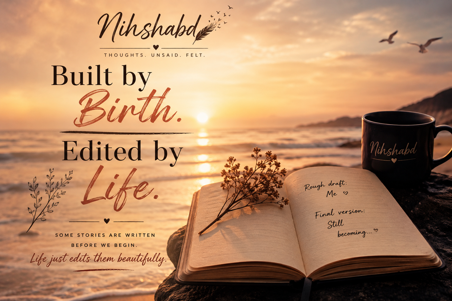 Built by Birth. Edited by Life.