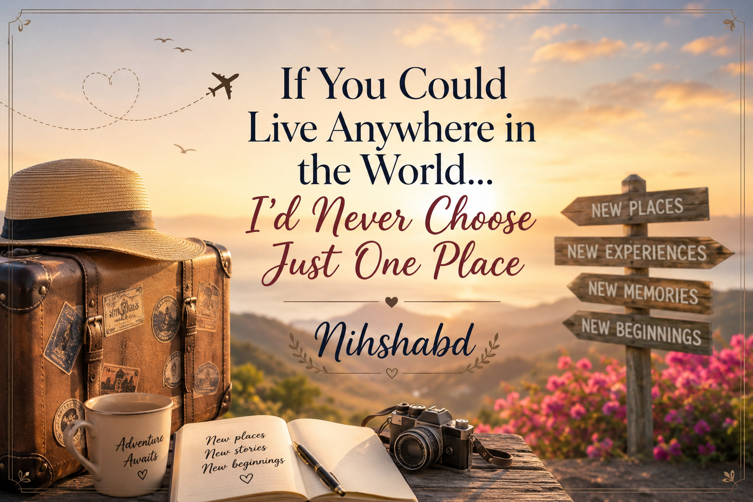 If You Could Live Anywhere in the World | Never Just One Place