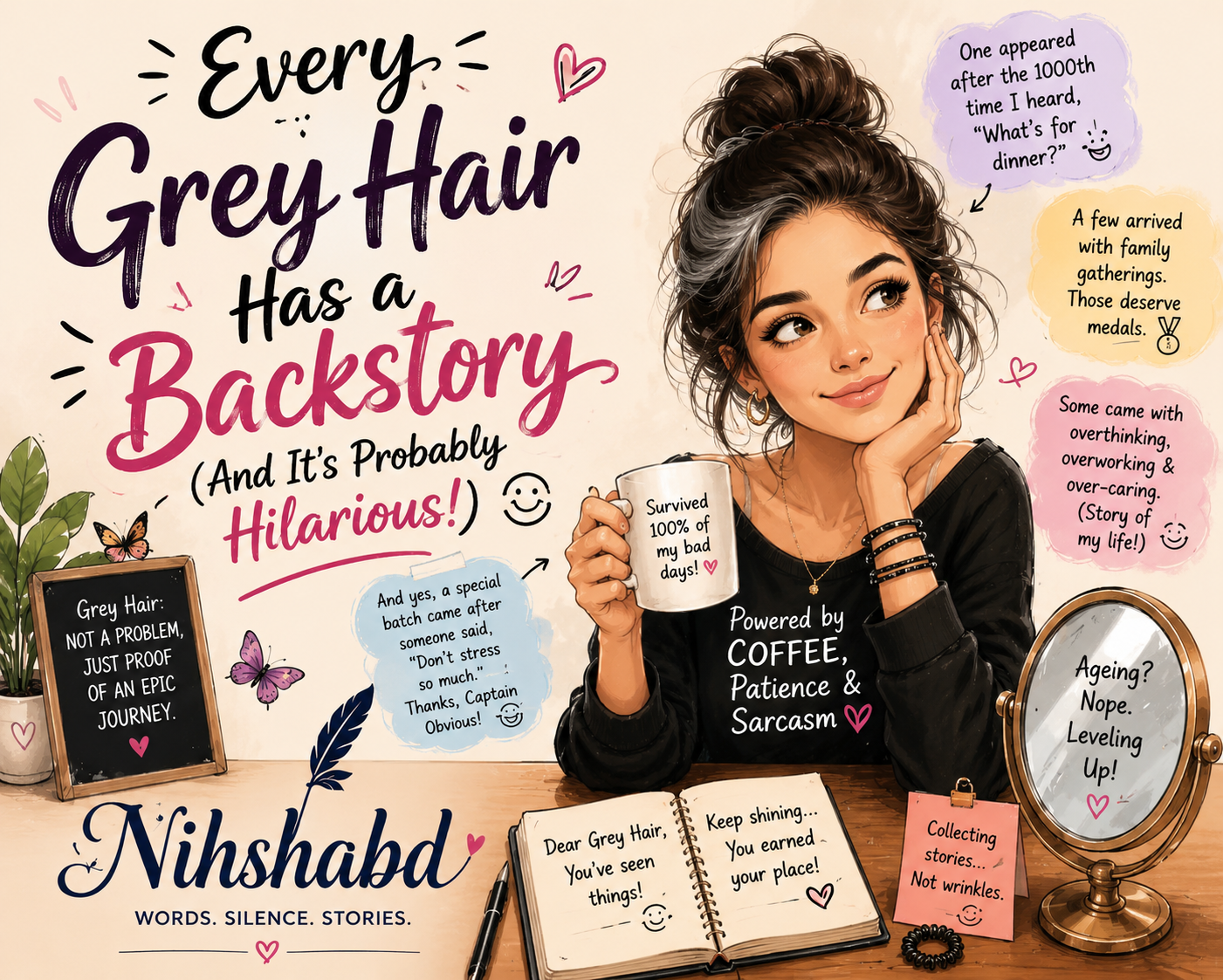 Every Grey Hair Has a Backstory (And It’s Probably Hilarious!)