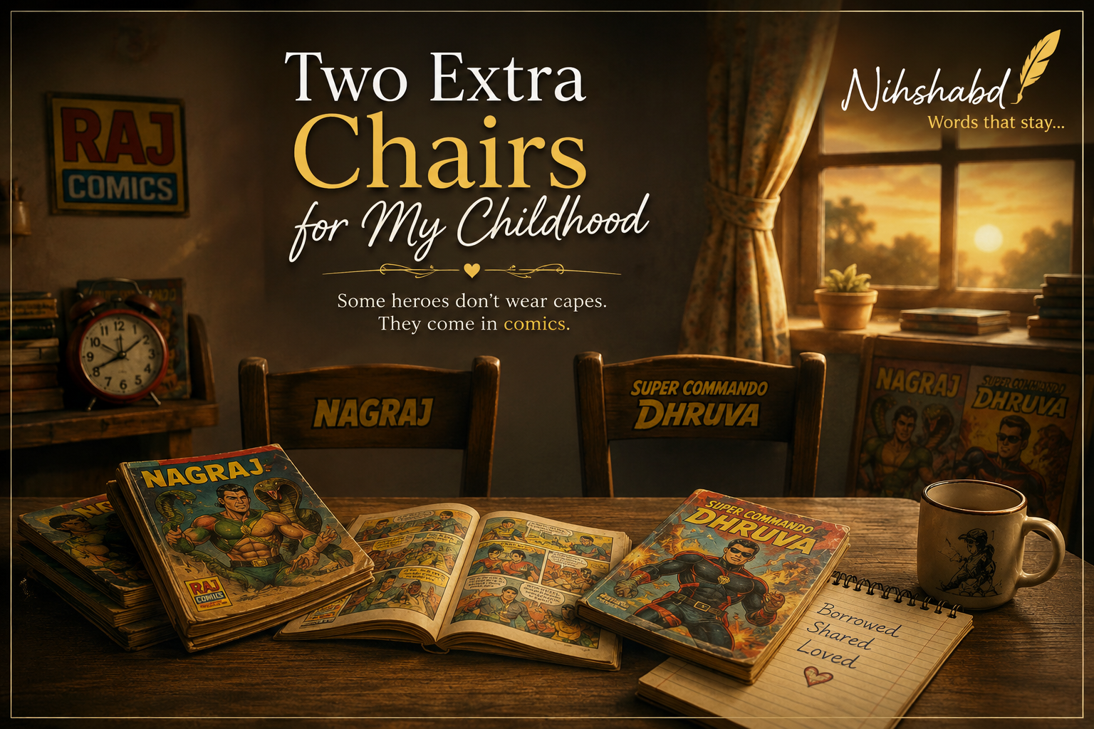 Fictional Characters | Two Extra Chairs for My Childhood