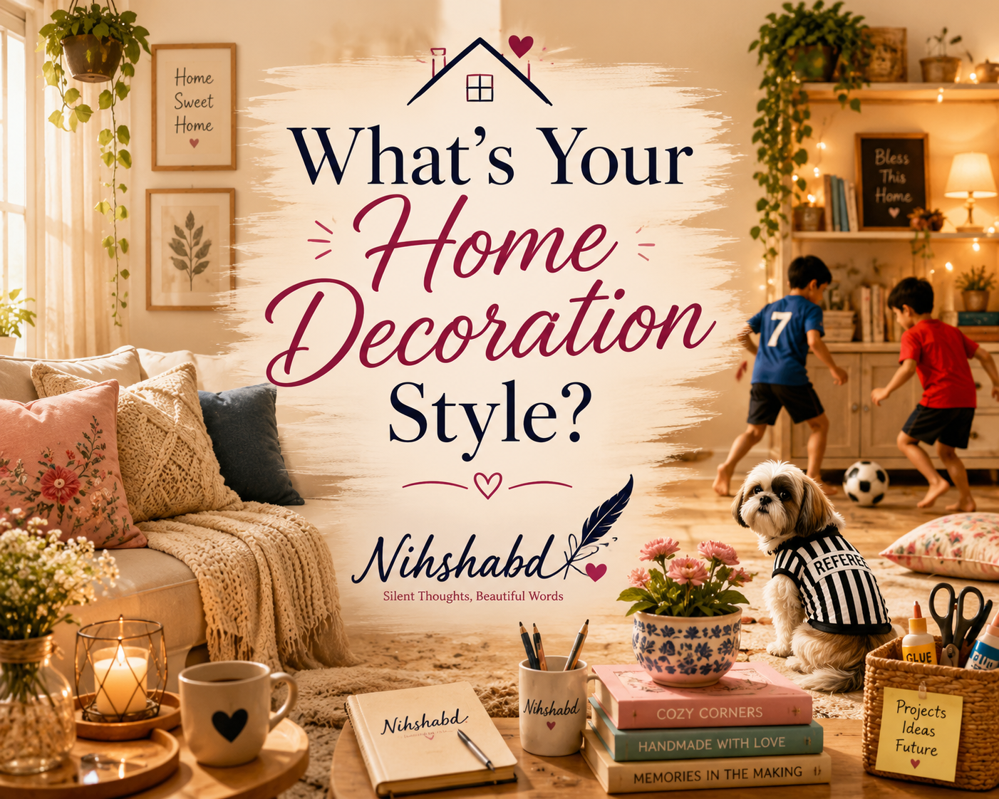 Home Decoration Style: A Cozy Home Filled with Real Life