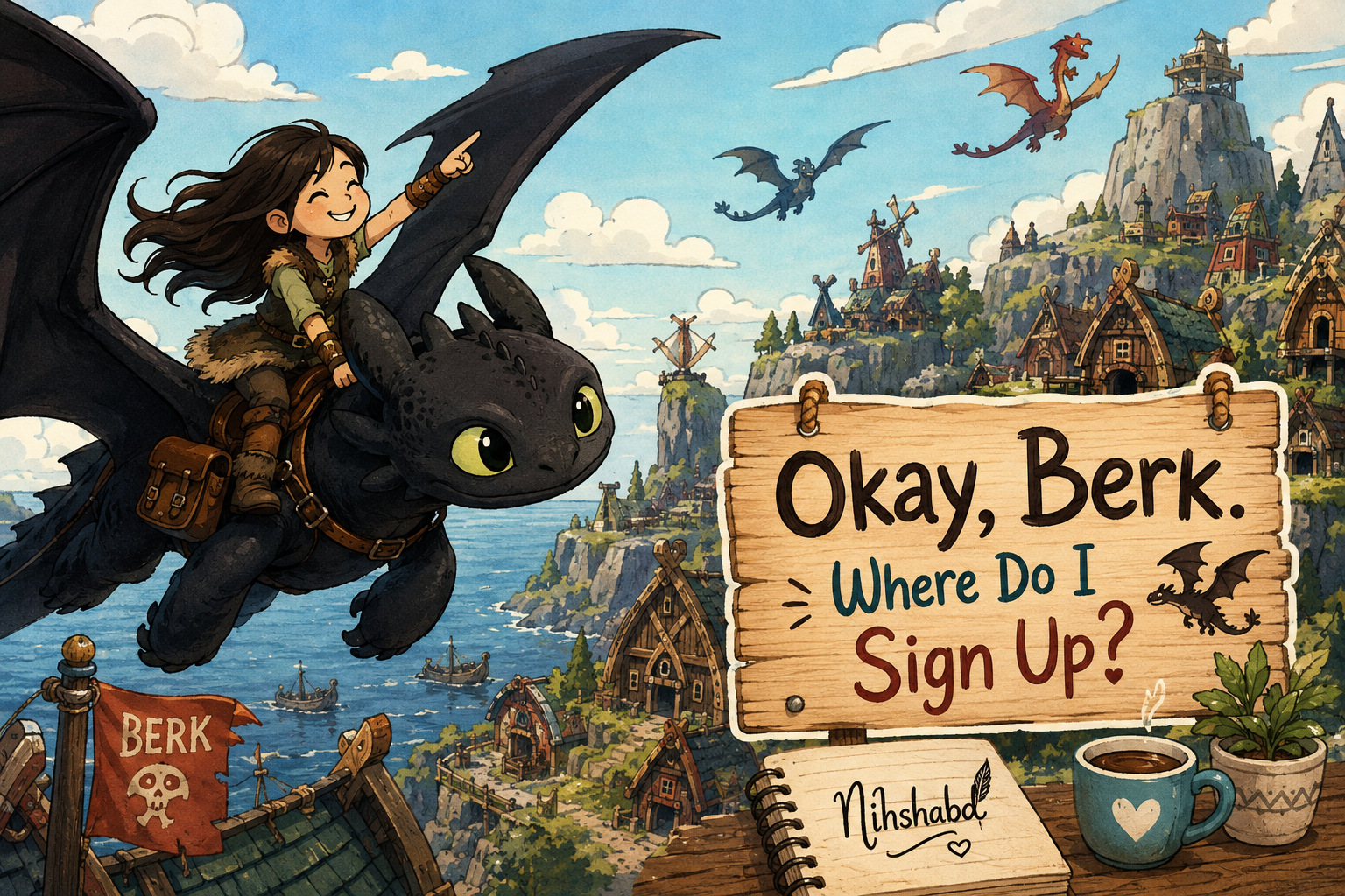 Okay, Berk. Where Do I Sign Up? 🐉&nbsp;