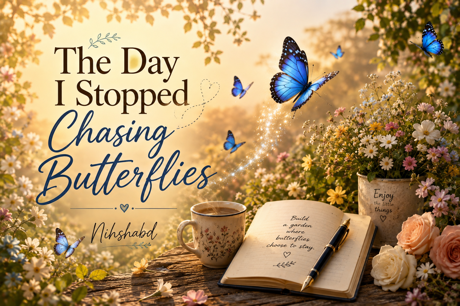 The Day I Stopped Chasing Butterflies 🦋