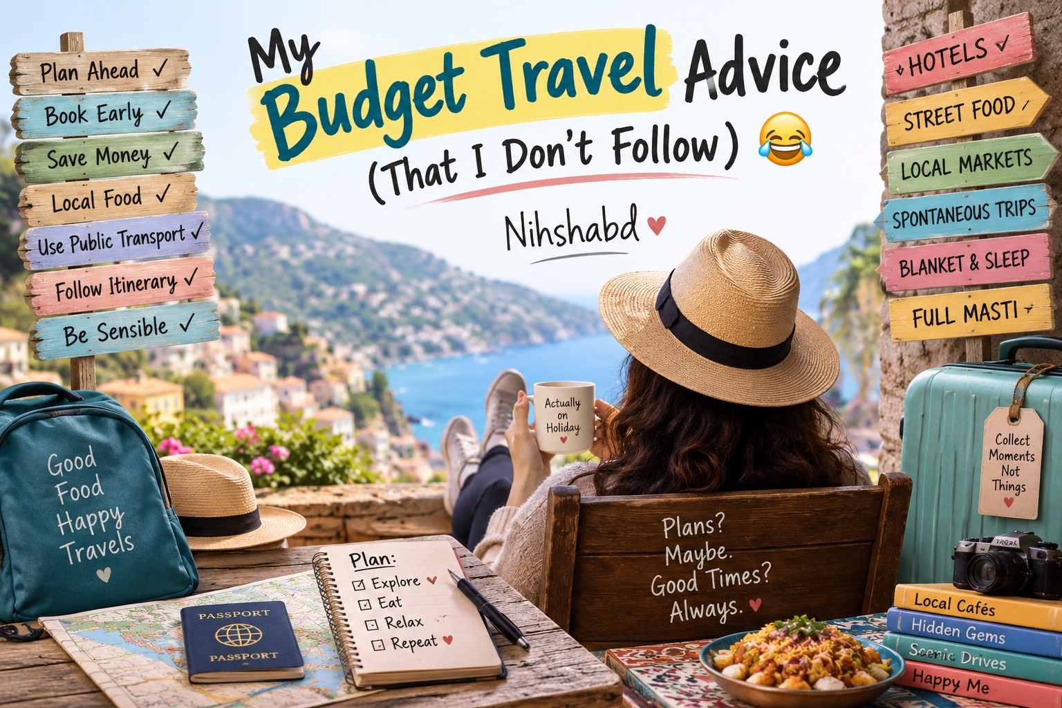Budget Travel Tips: My Advice (That I Don’t Follow) 😂