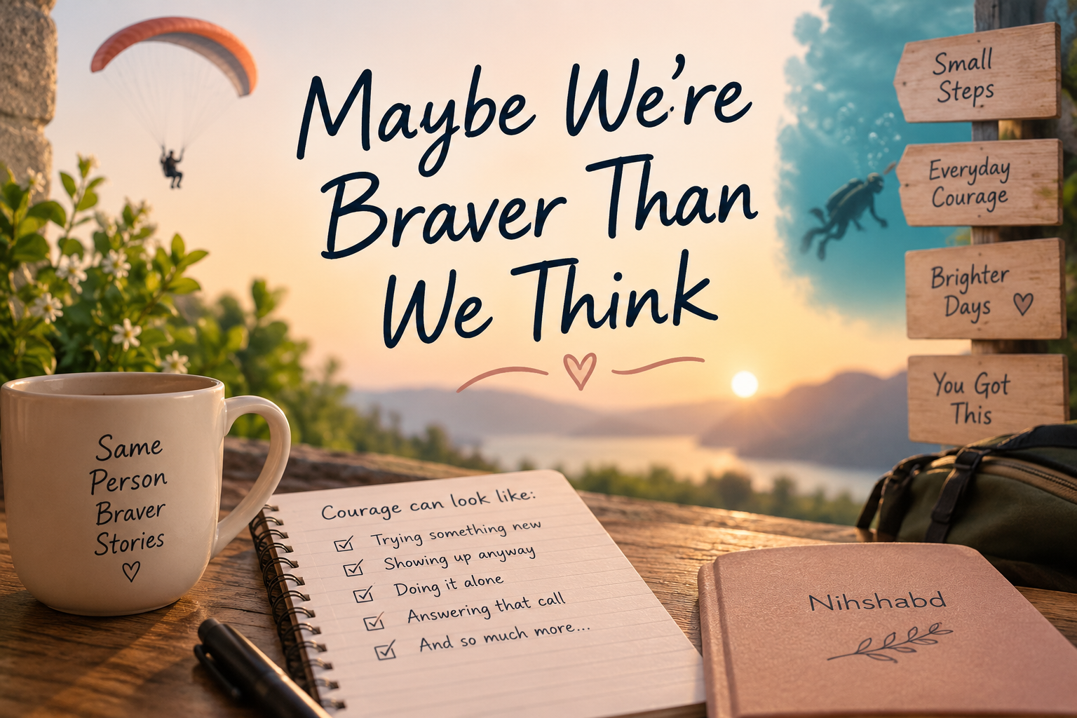 Maybe We’re Braver Than We Think – everyday acts of bravery