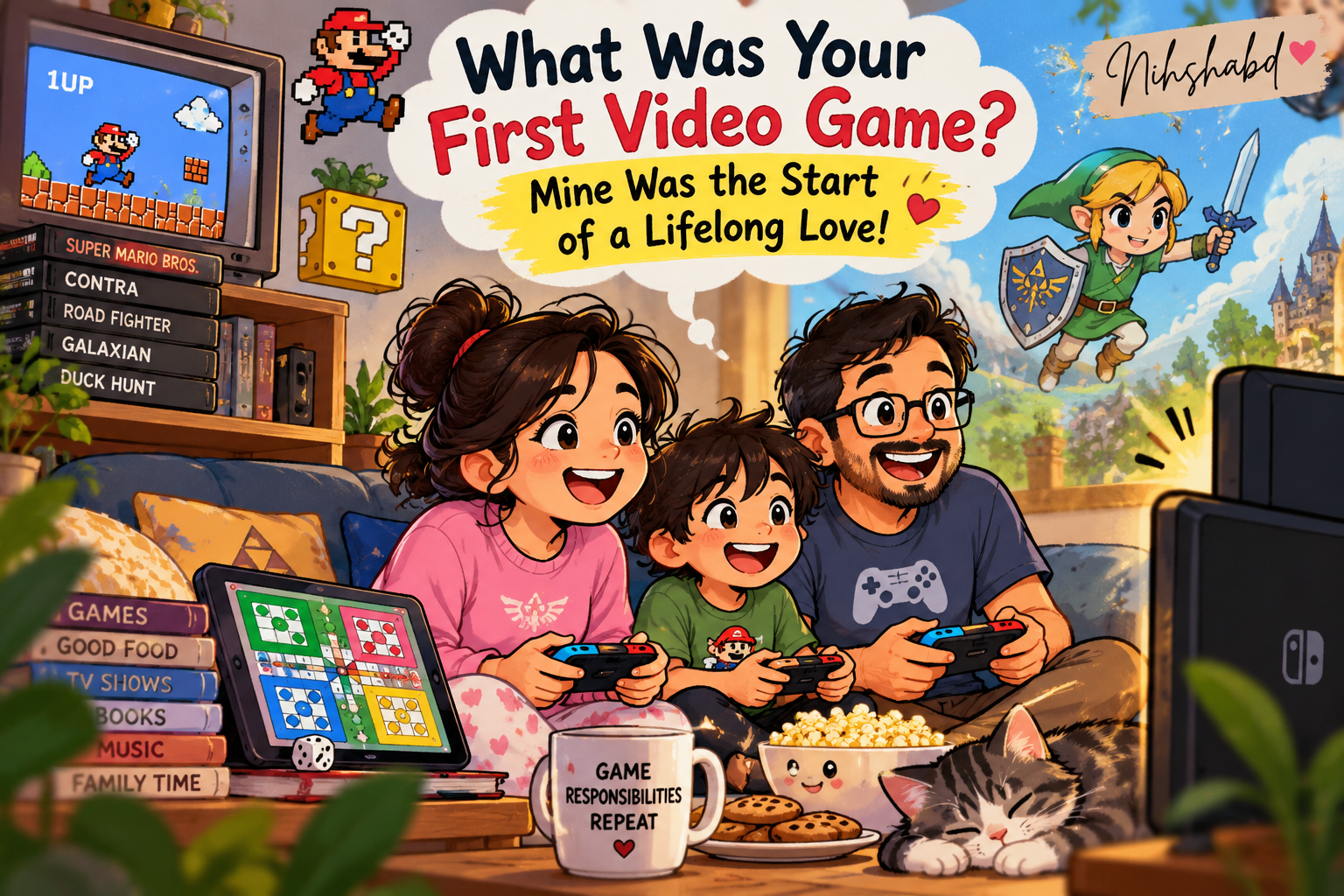 My First Video Game: A Lifelong Love! ❤