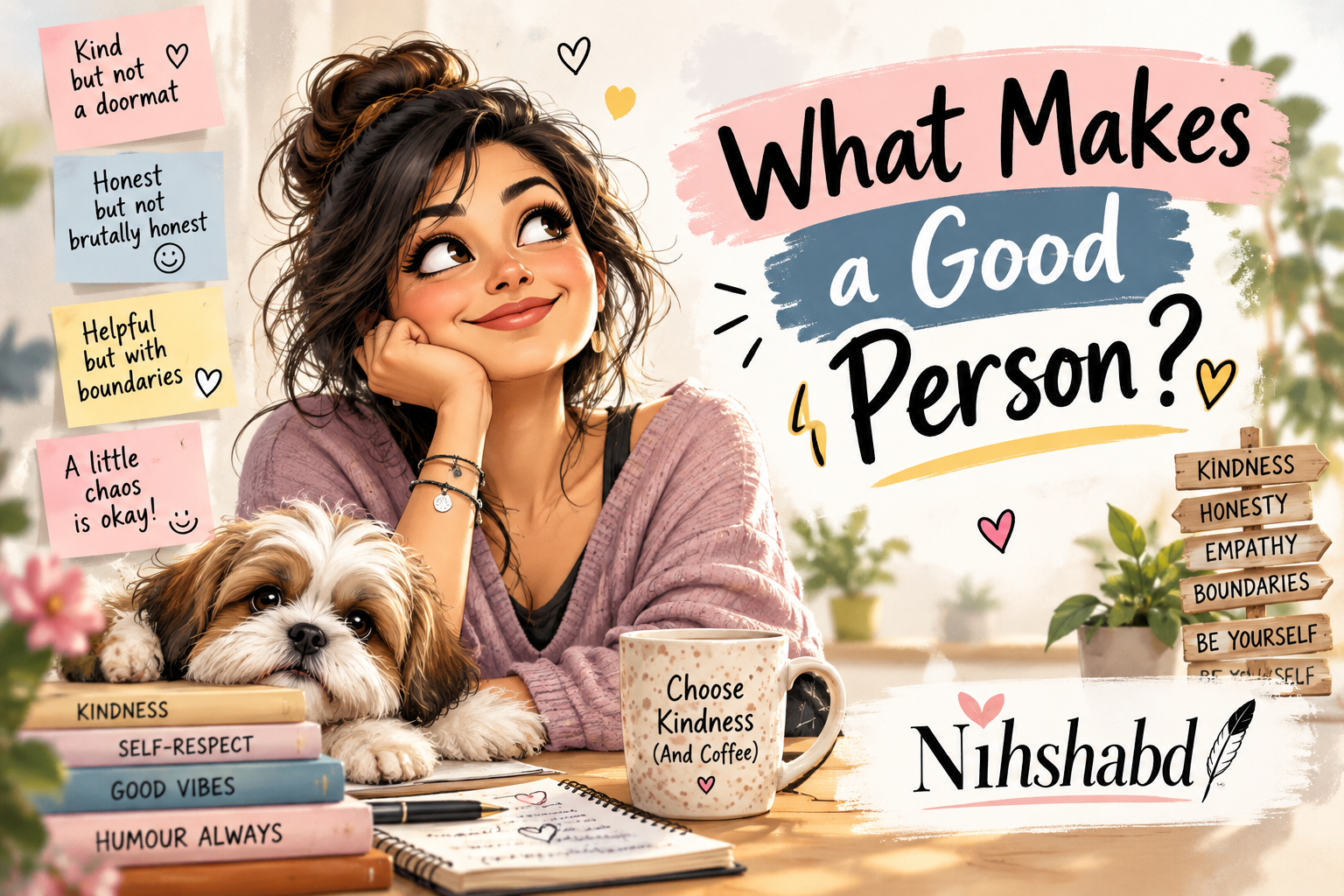 Good person qualities – kindness, honesty and self-respect | Nihshabd