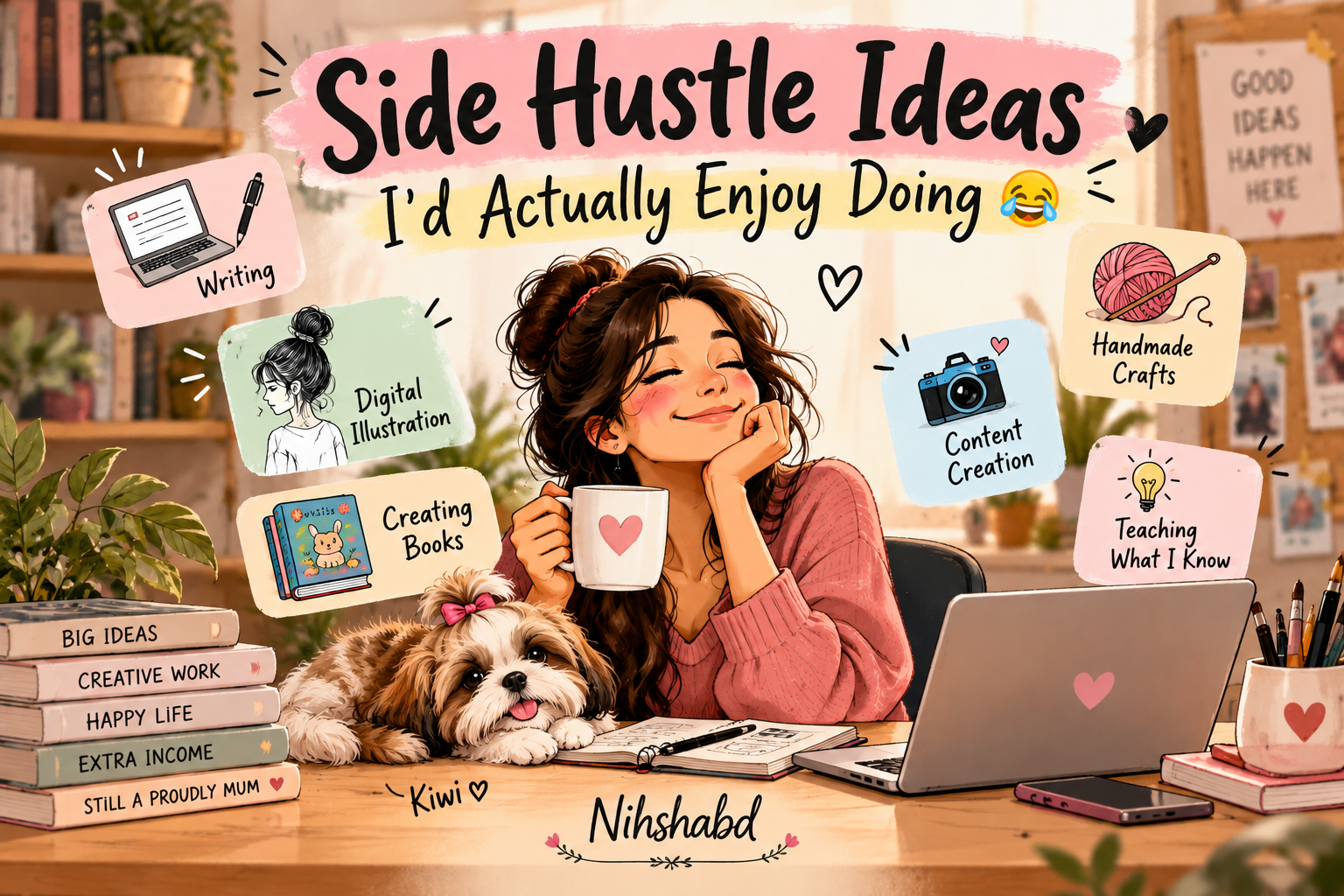 Side Hustle Ideas I’d Actually Enjoy Doing 😂