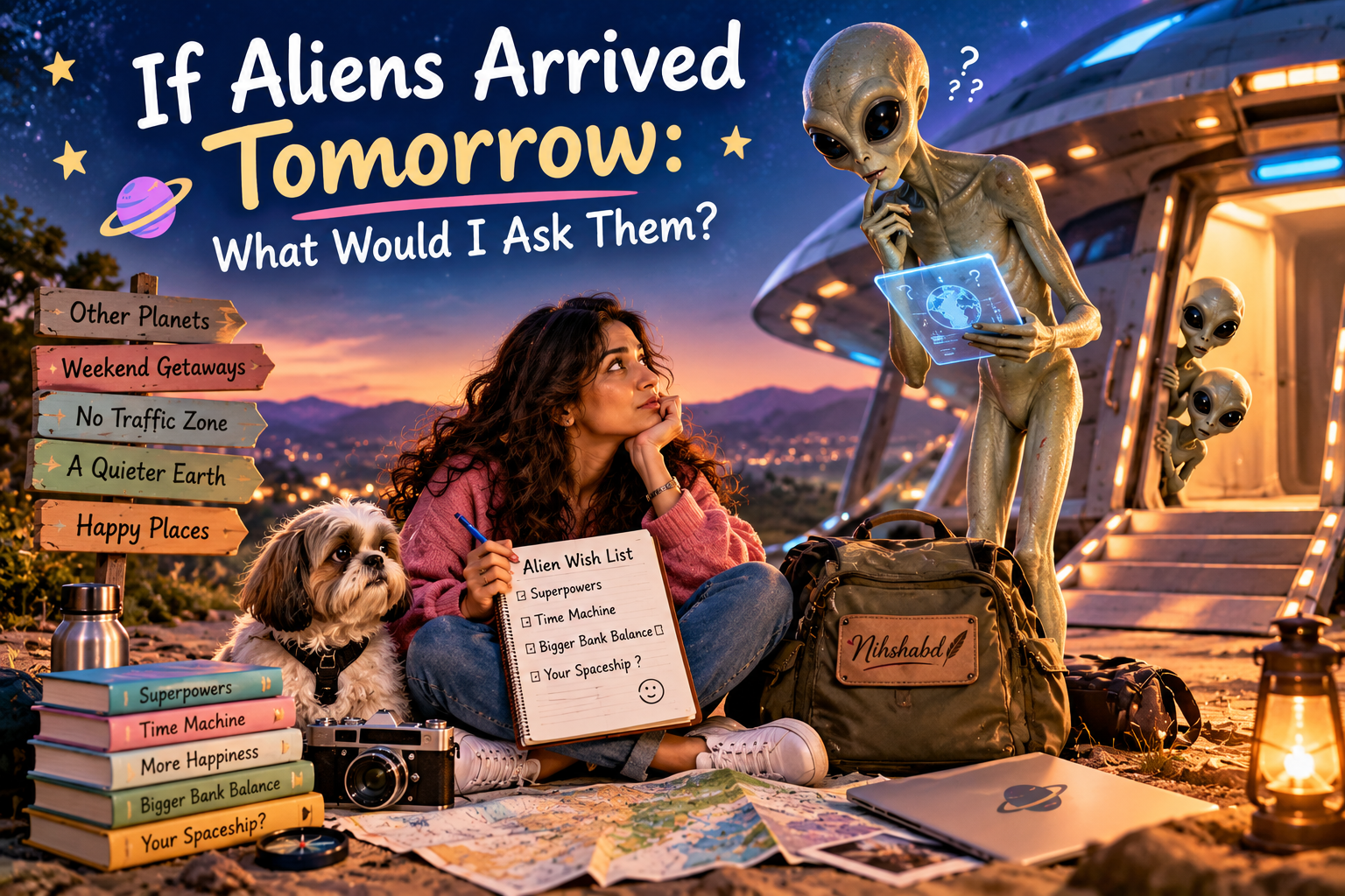 If Aliens Arrived Tomorrow: What Would I Ask Them? 👽🚀