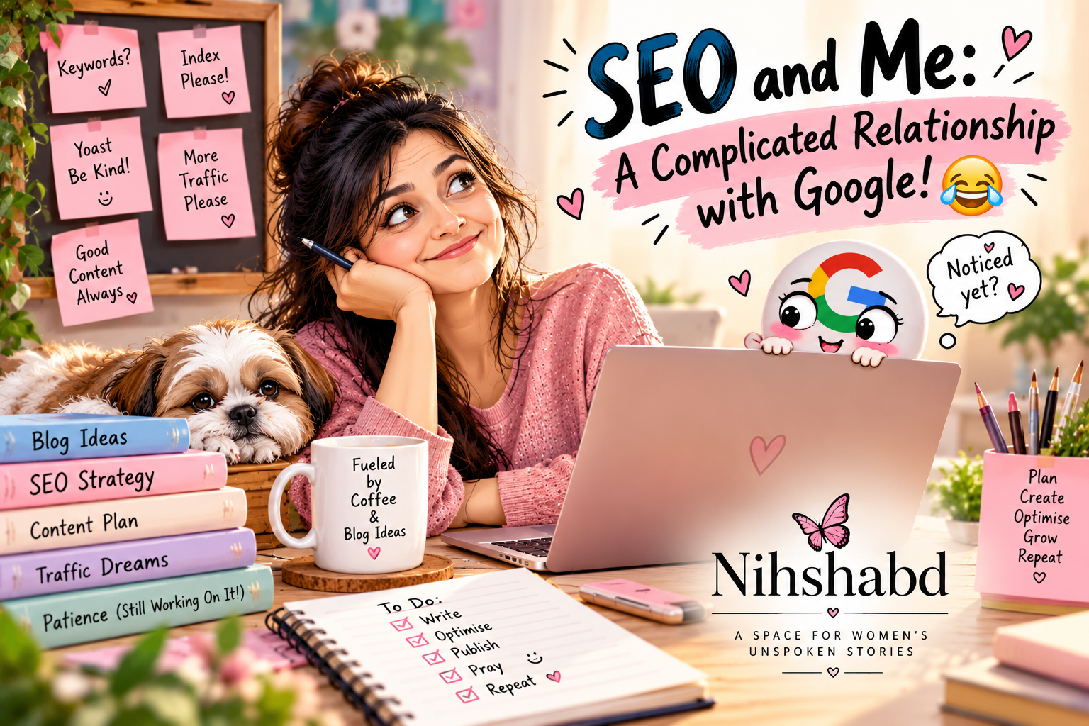 SEO and Me: A Complicated Relationship with Google! 😂